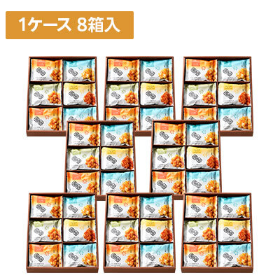 【ケース販売】味あわせソフト手揚げもち12袋入り 8箱×1ケース