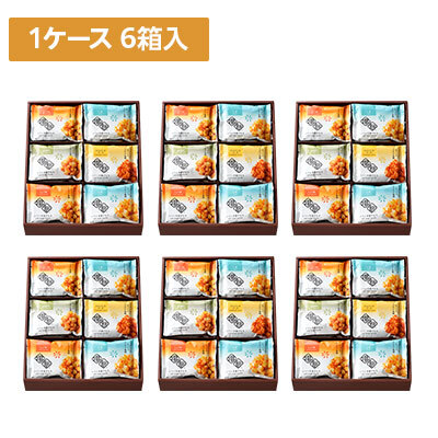 【ケース販売】味あわせソフト手揚げもち18袋入り 6箱×1ケース